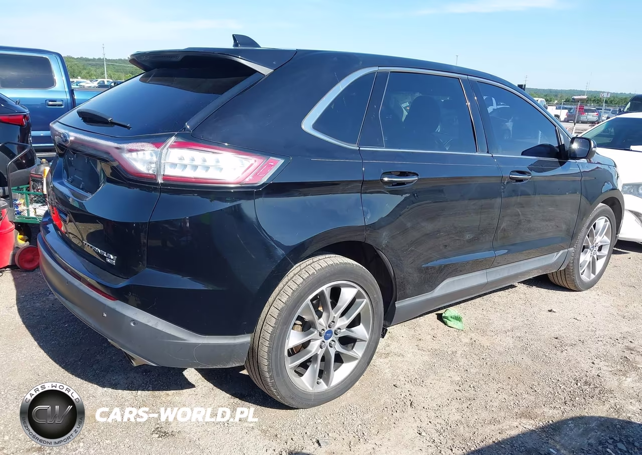 2017 Ford Edge Titanium VIN:2FMPK4K81HBB72322 - 4