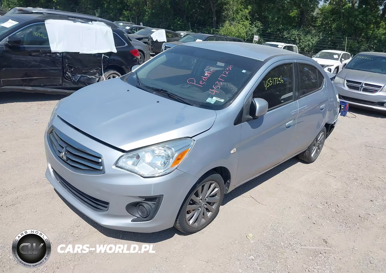 2018 Mitsubishi Mirage G4 Es VIN:ML32F3FJ5JHF15092 - 2