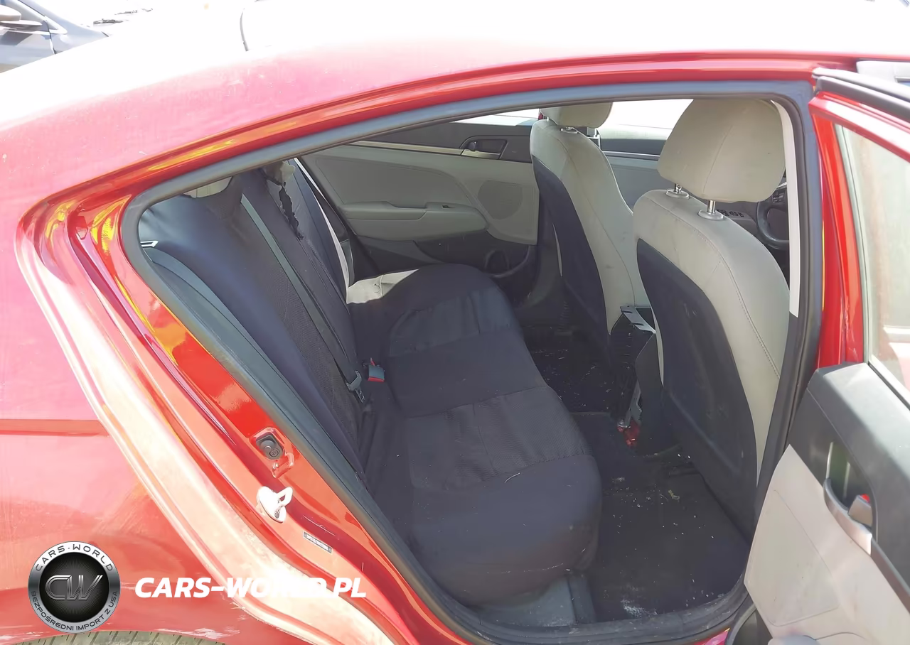 2017 Hyundai Elantra Se VIN:5NPD74LFXHH210866 - 8