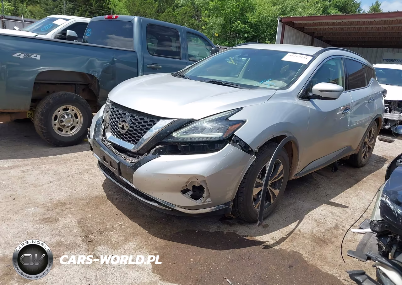 2020 Nissan Murano Sv Intelligent Awd VIN:5N1AZ2BS3LN101332 - 2