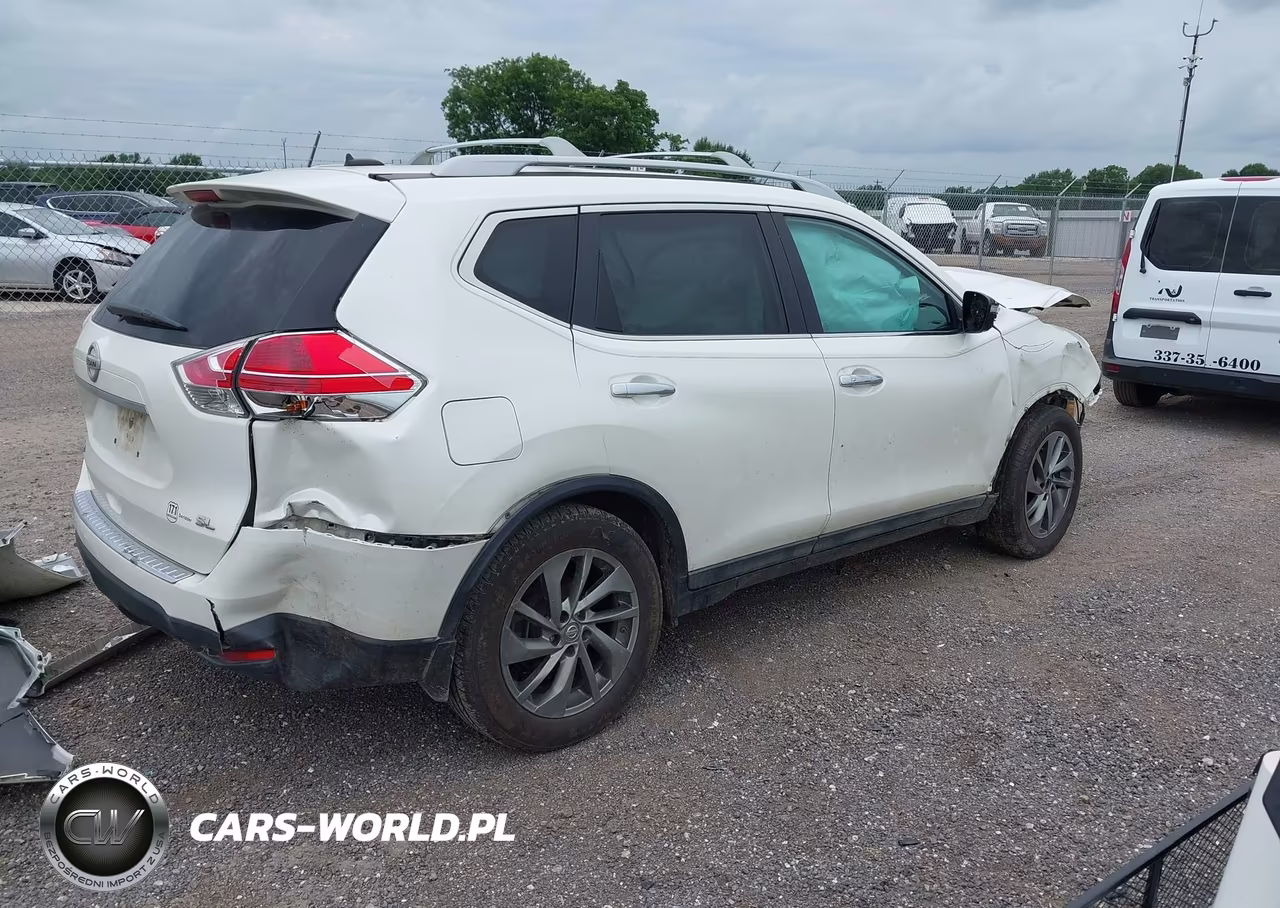2015 Nissan Rogue Sl VIN:5N1AT2MT8FC896255 - 4