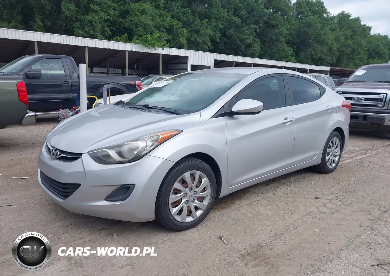 2012 Hyundai Elantra Gls (Ulsan Plant) VIN:KMHDH4AE8CU417080 - 2