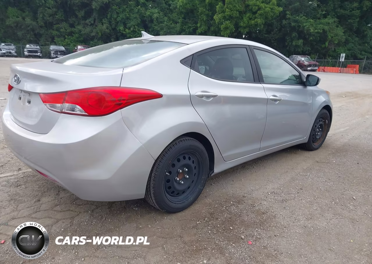 2012 Hyundai Elantra Gls (Ulsan Plant) VIN:KMHDH4AE8CU417080 - 4