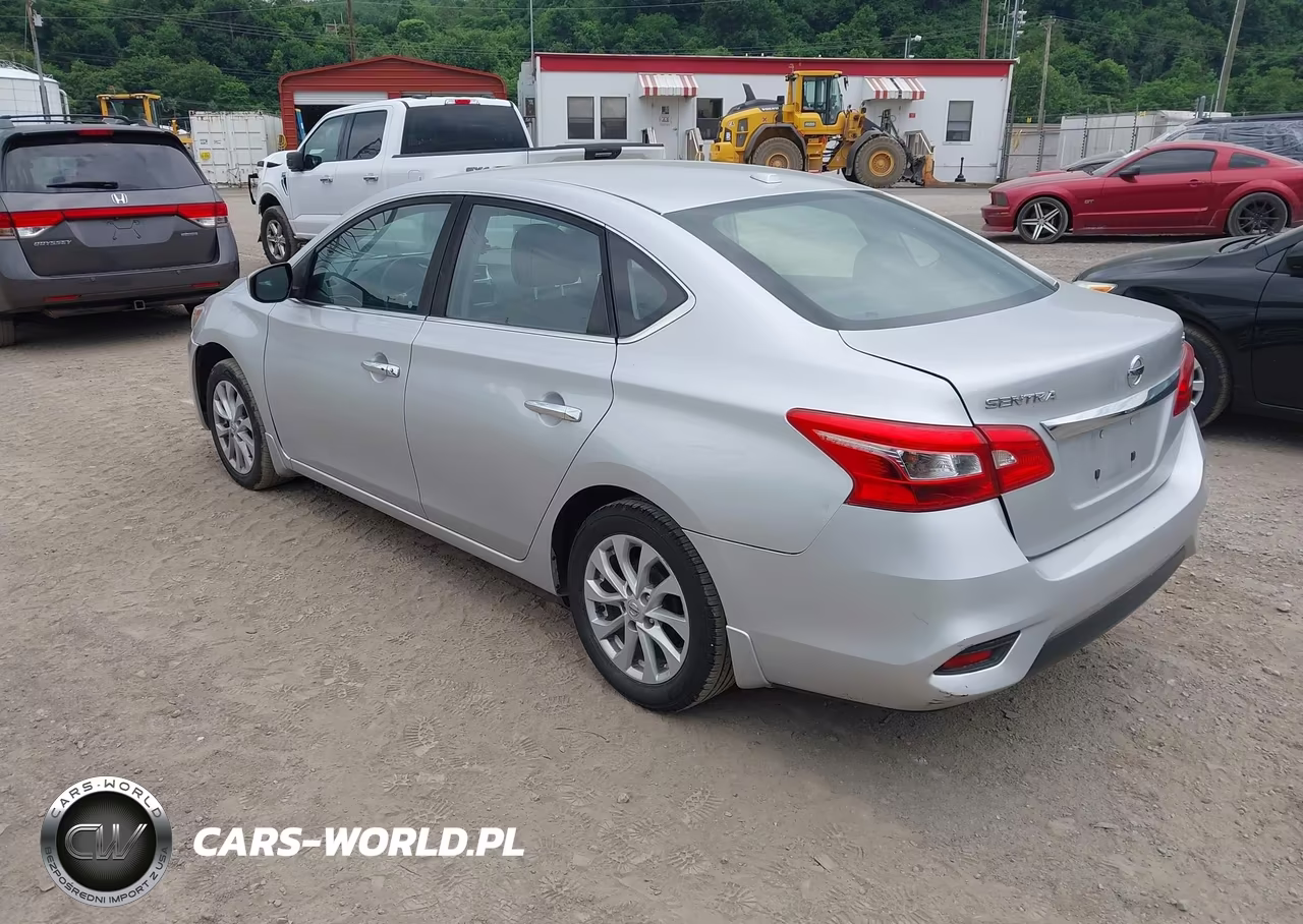 2019 Nissan Sentra Sv VIN:3N1AB7AP5KL603151 - 3
