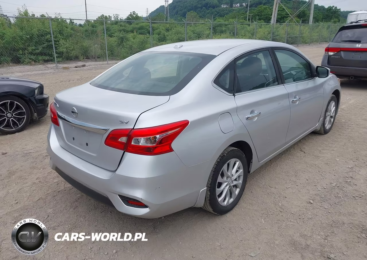2019 Nissan Sentra Sv VIN:3N1AB7AP5KL603151 - 4