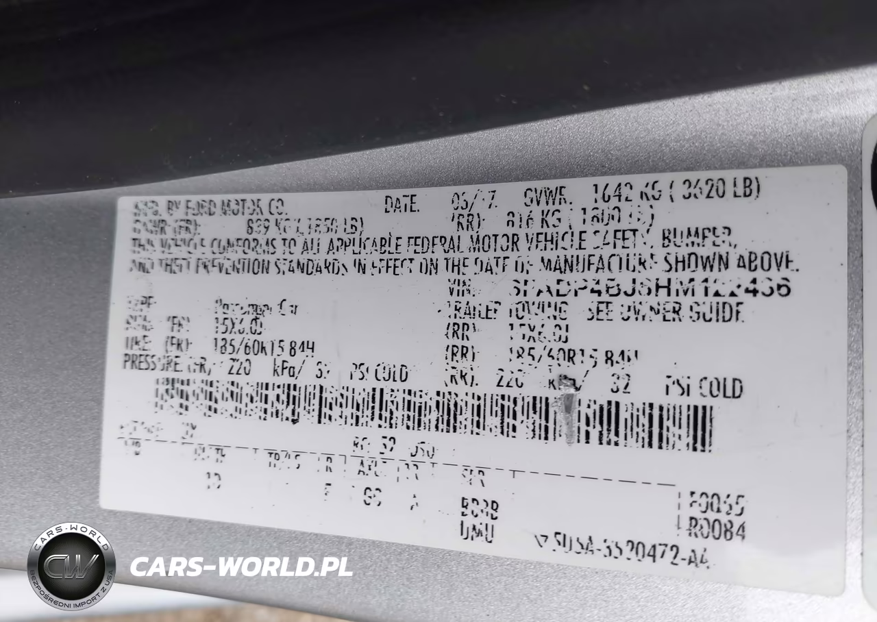 2017 Ford Fiesta Se VIN:3FADP4BJ8HM122436 - 9