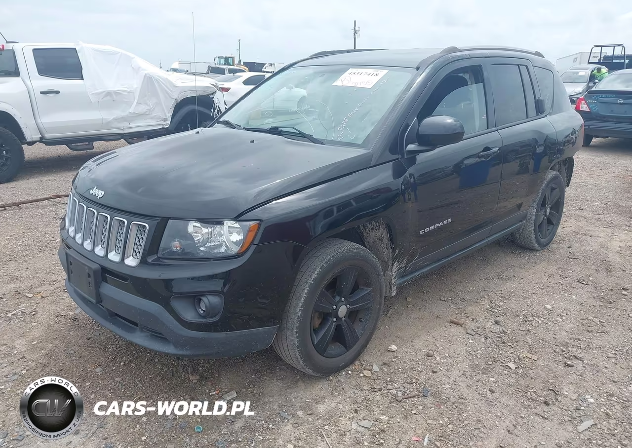 2017 Jeep Compass Latitude 4X4 VIN:1C4NJDEB2HD154590 - 2