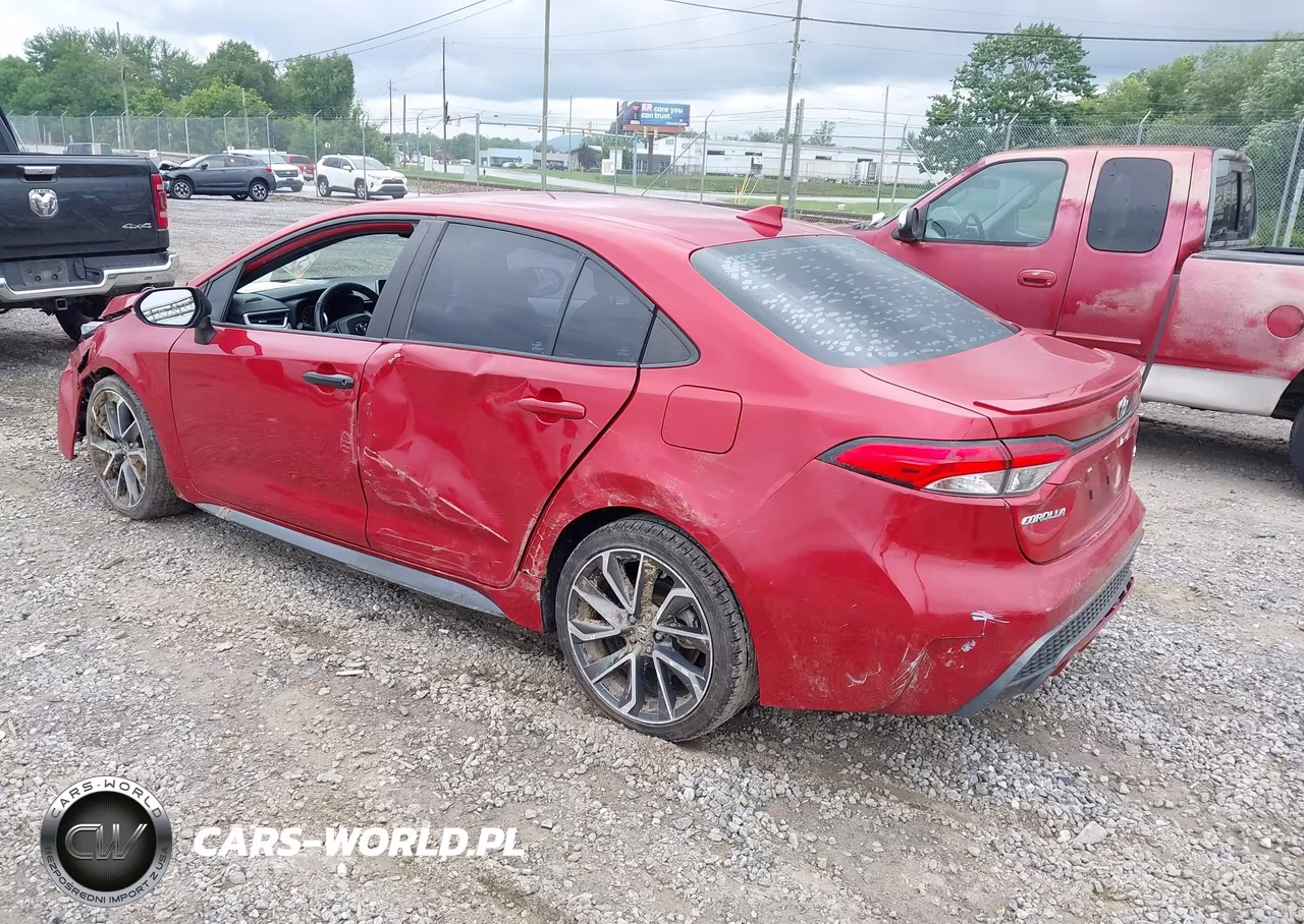 2021 Toyota Corolla Se VIN:5YFS4MCE9MP058938 - 3