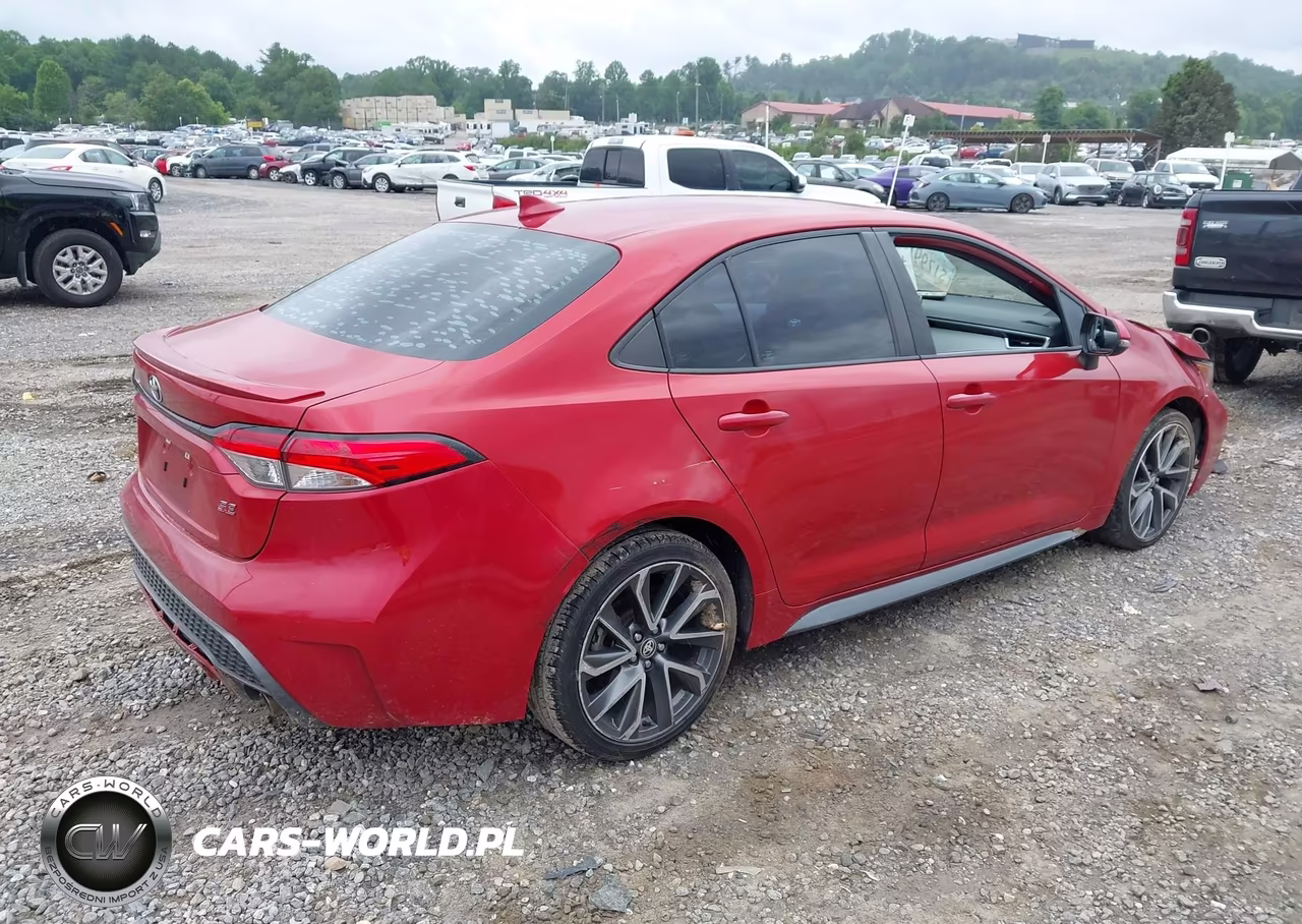 2021 Toyota Corolla Se VIN:5YFS4MCE9MP058938 - 4