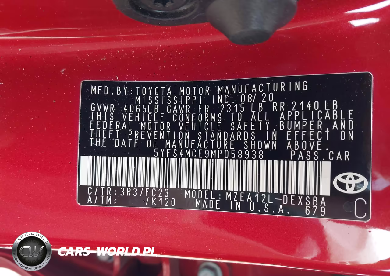 2021 Toyota Corolla Se VIN:5YFS4MCE9MP058938 - 9