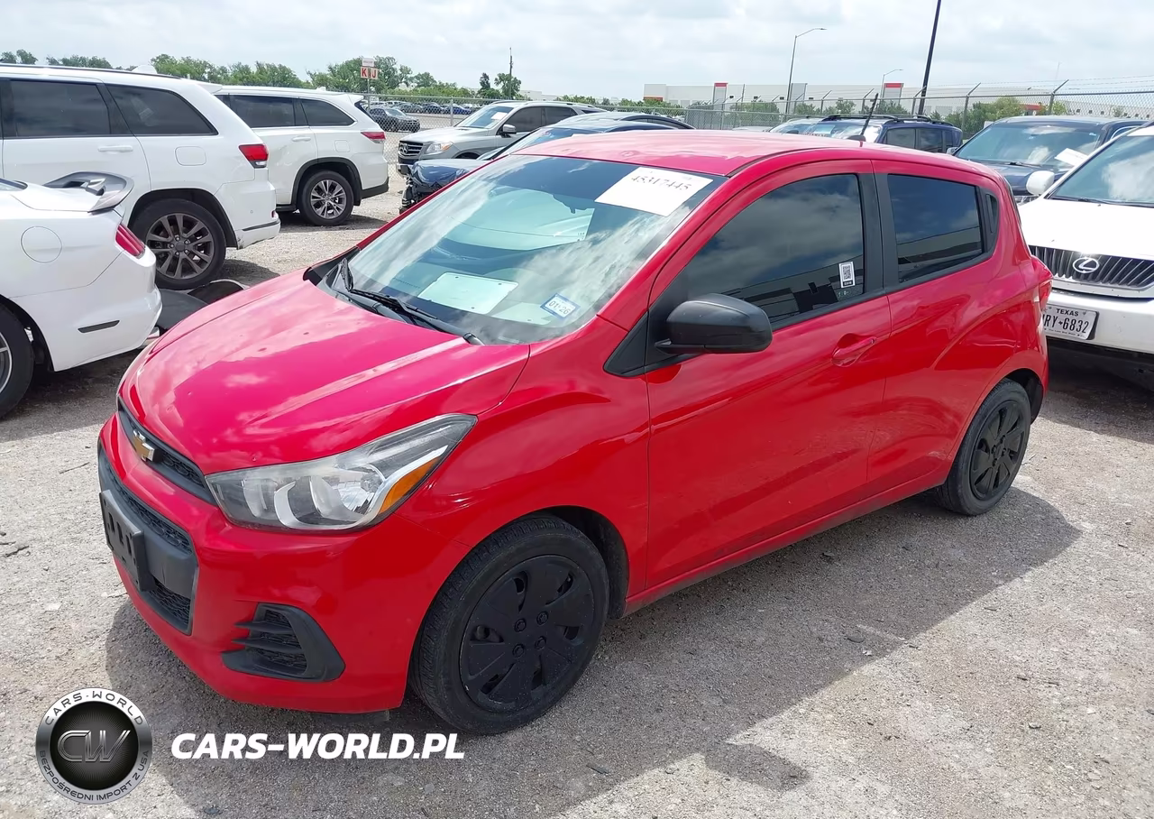 2018 Chevrolet Spark Ls Cvt VIN:KL8CB6SA8JC436605 - 2