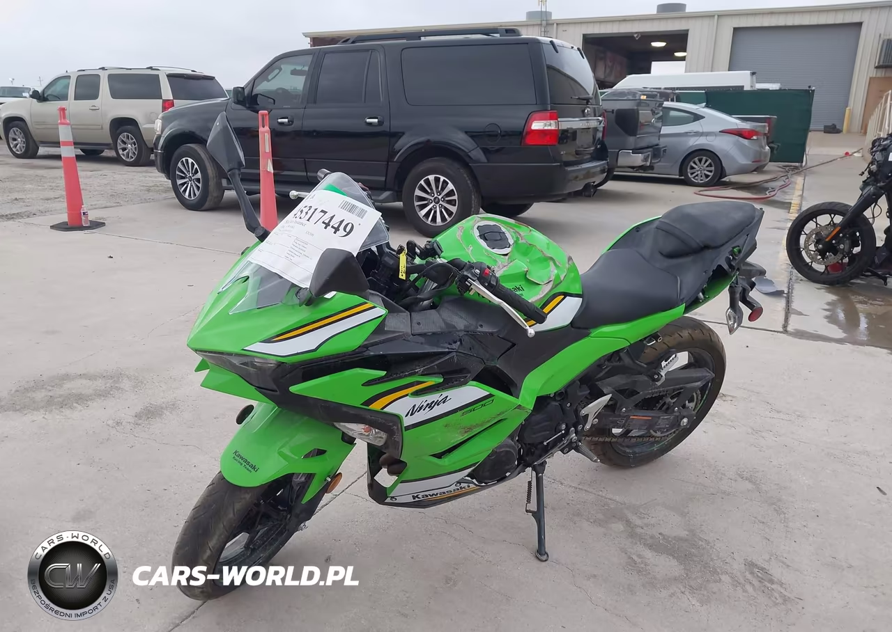 2025 Kawasaki Ex500 H VIN:ML5EXGH13SDA57552 - 2