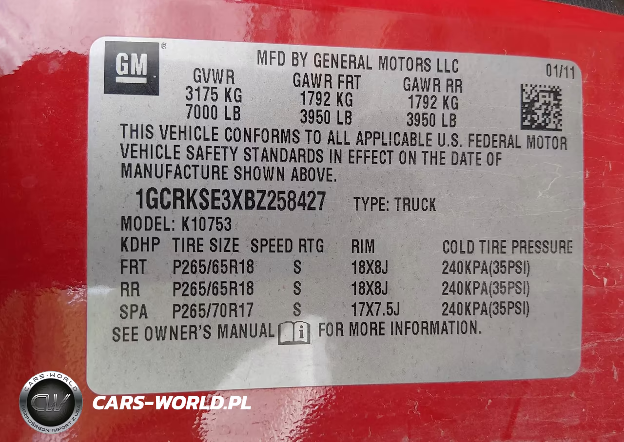 2011 Chevrolet Silverado 1500 Lt VIN:1GCRKSE3XBZ258427 - 9