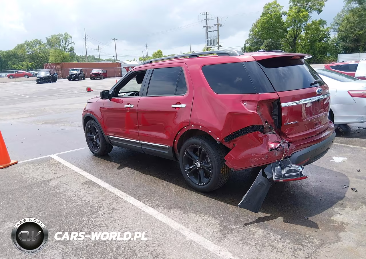 2015 Ford Explorer Limited VIN:1FM5K7F89FGA46590 - 3