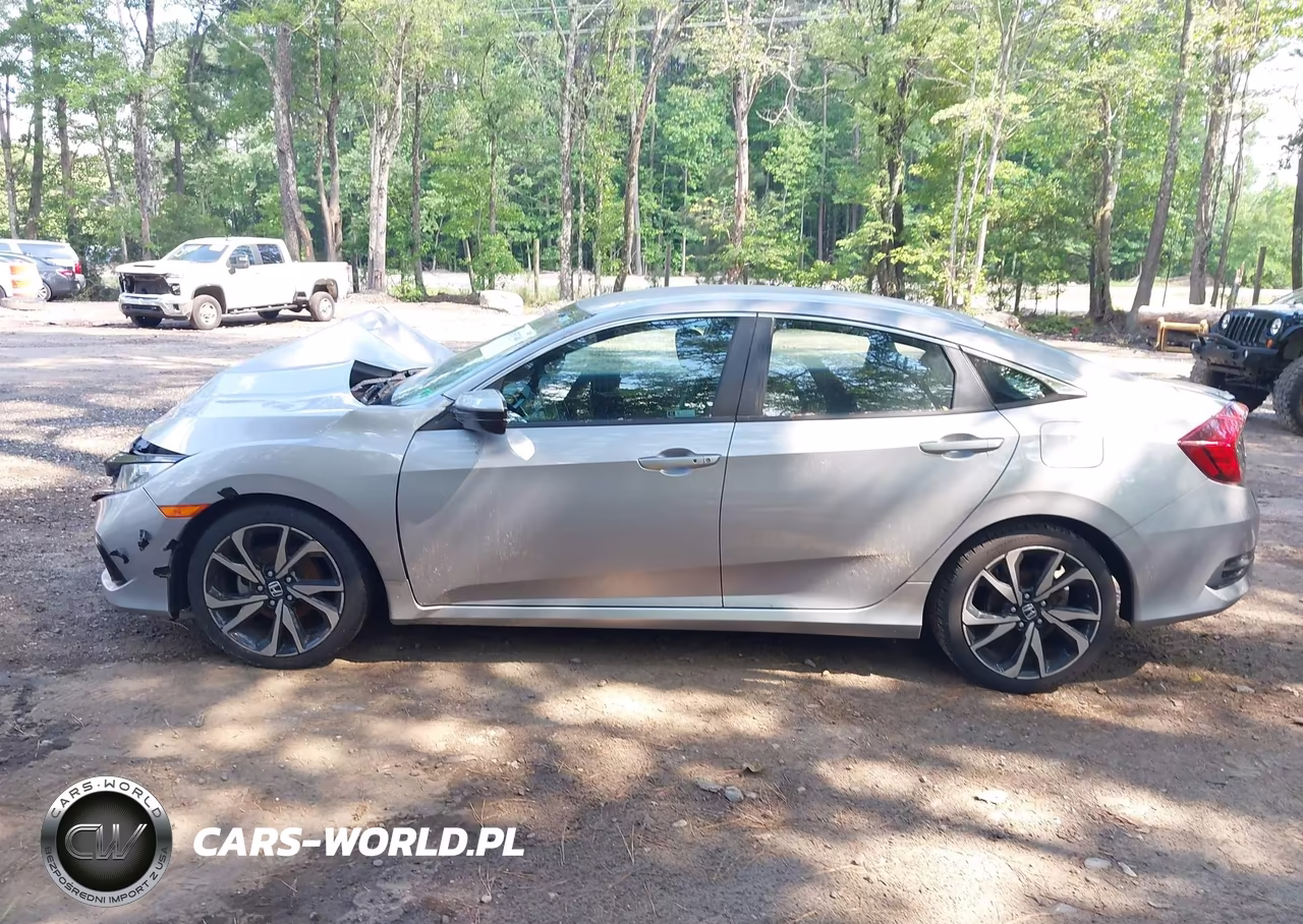 2019 Honda Civic Sport VIN:2HGFC2F88KH600758 - 14