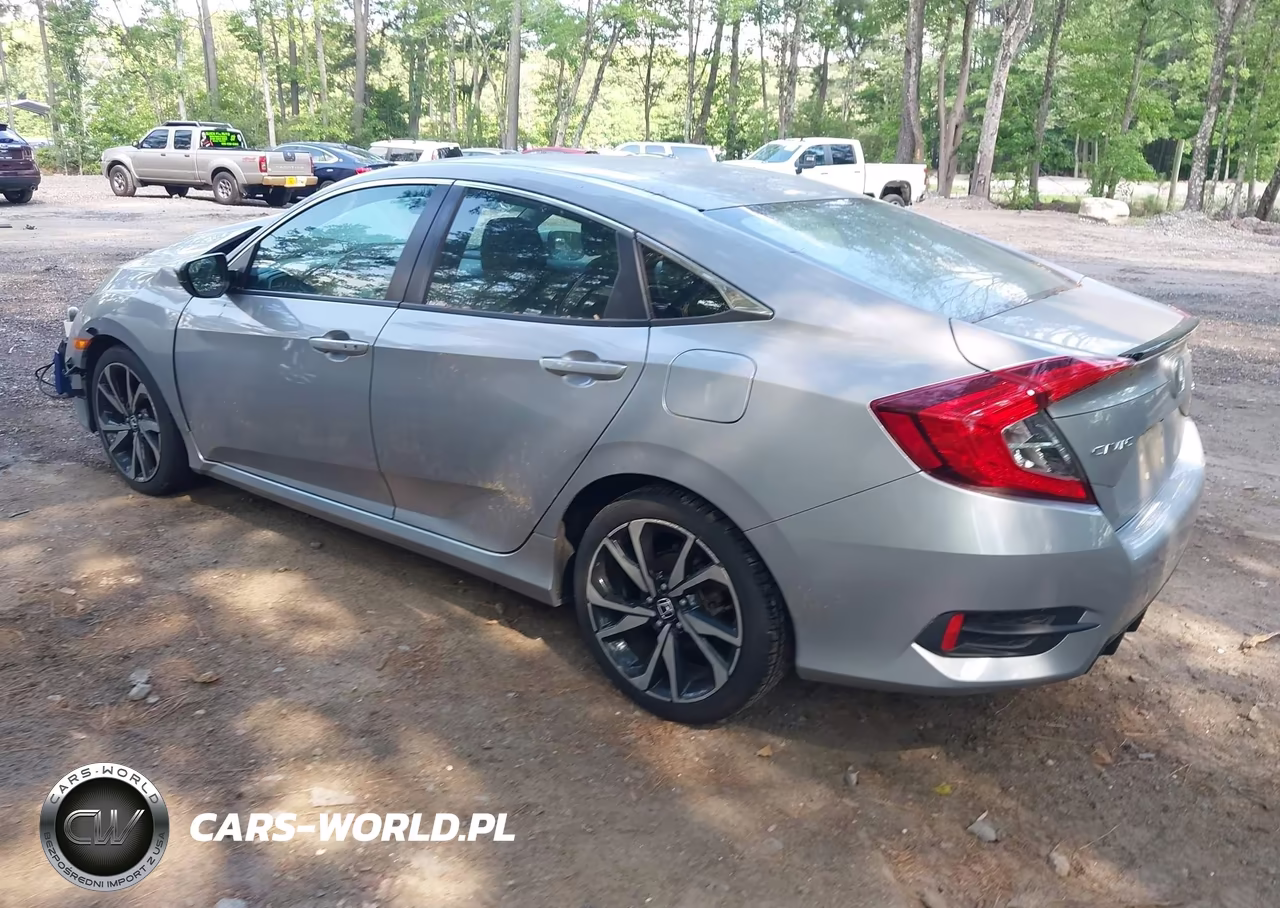2019 Honda Civic Sport VIN:2HGFC2F88KH600758 - 3