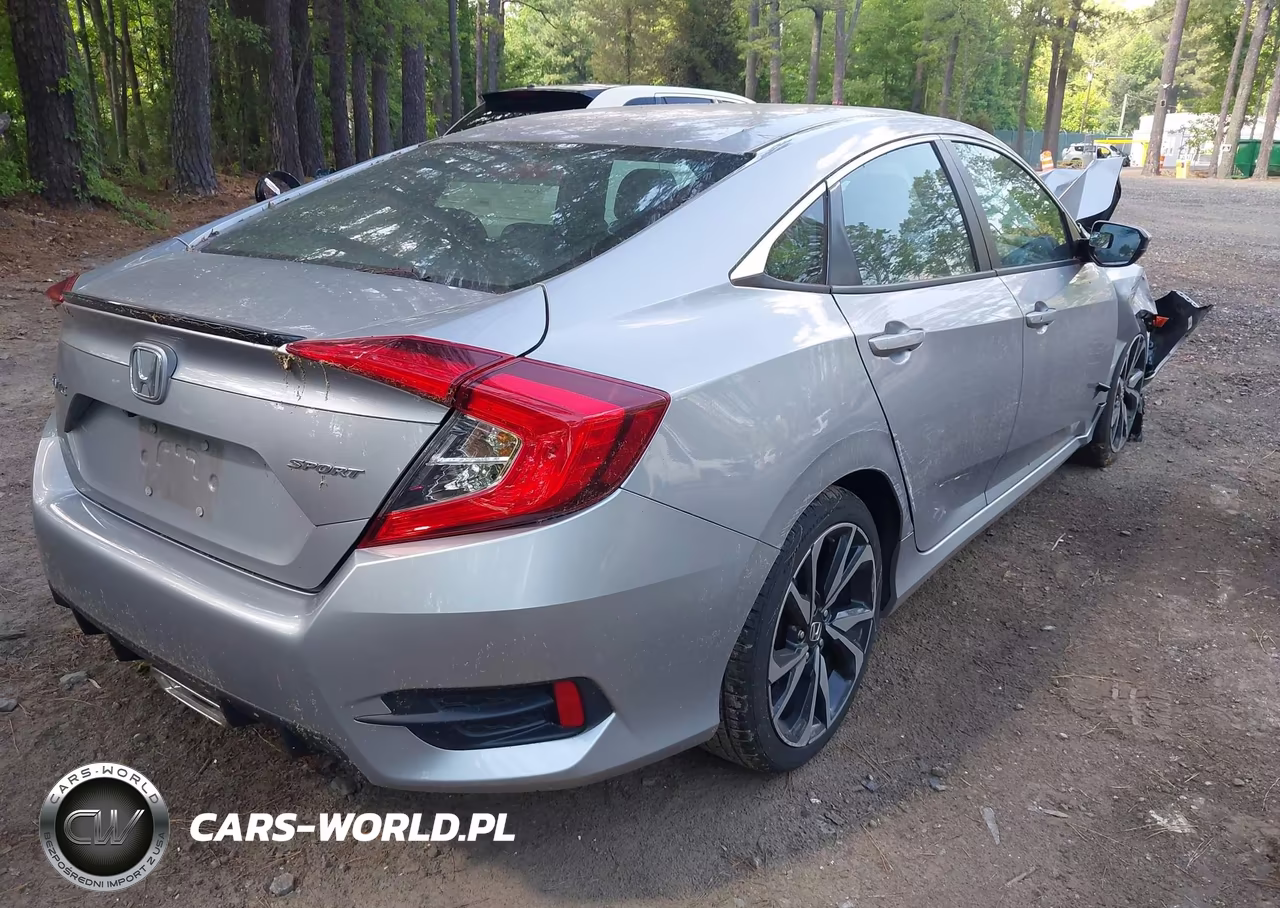 2019 Honda Civic Sport VIN:2HGFC2F88KH600758 - 4