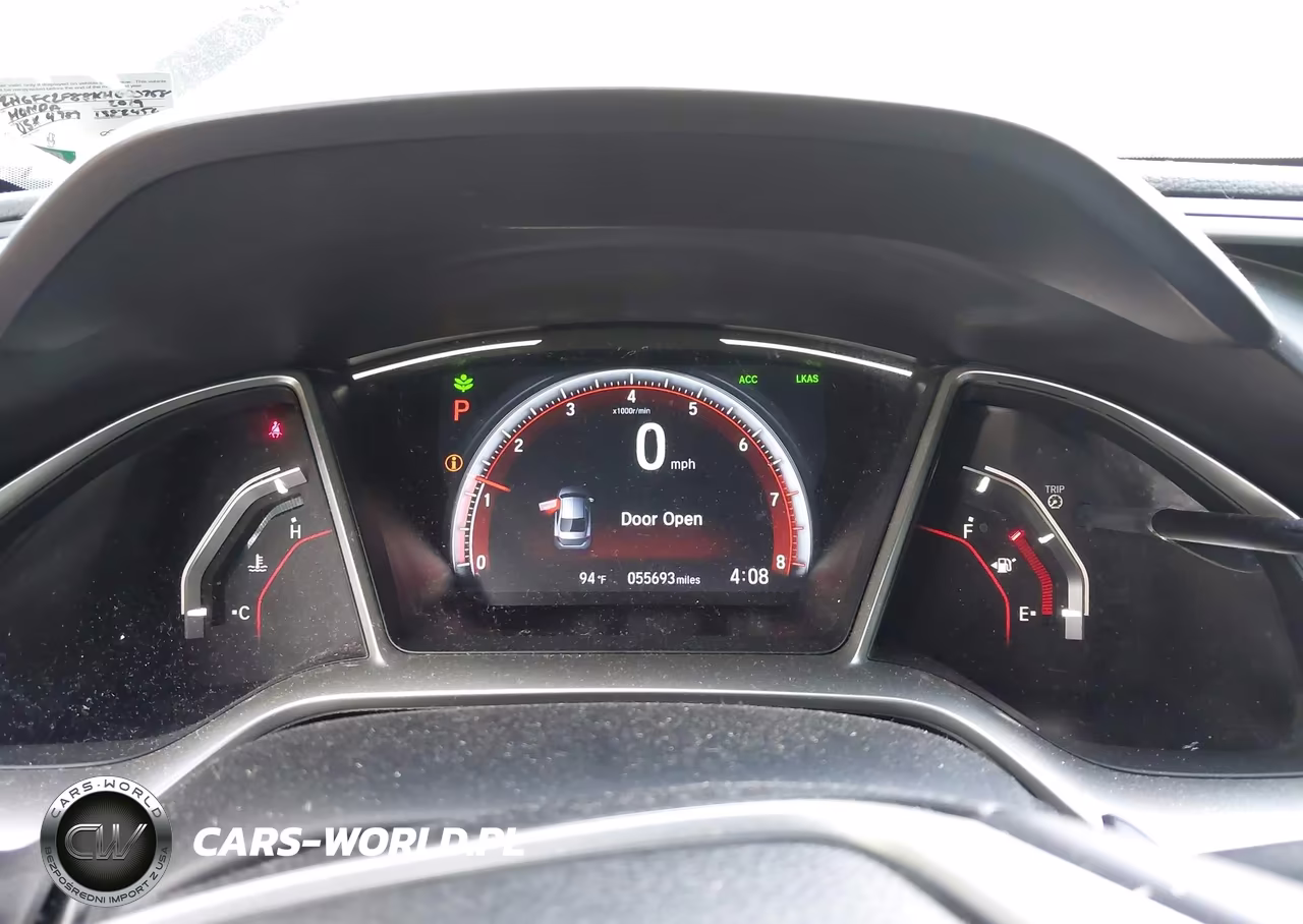 2019 Honda Civic Sport VIN:2HGFC2F88KH600758 - 7
