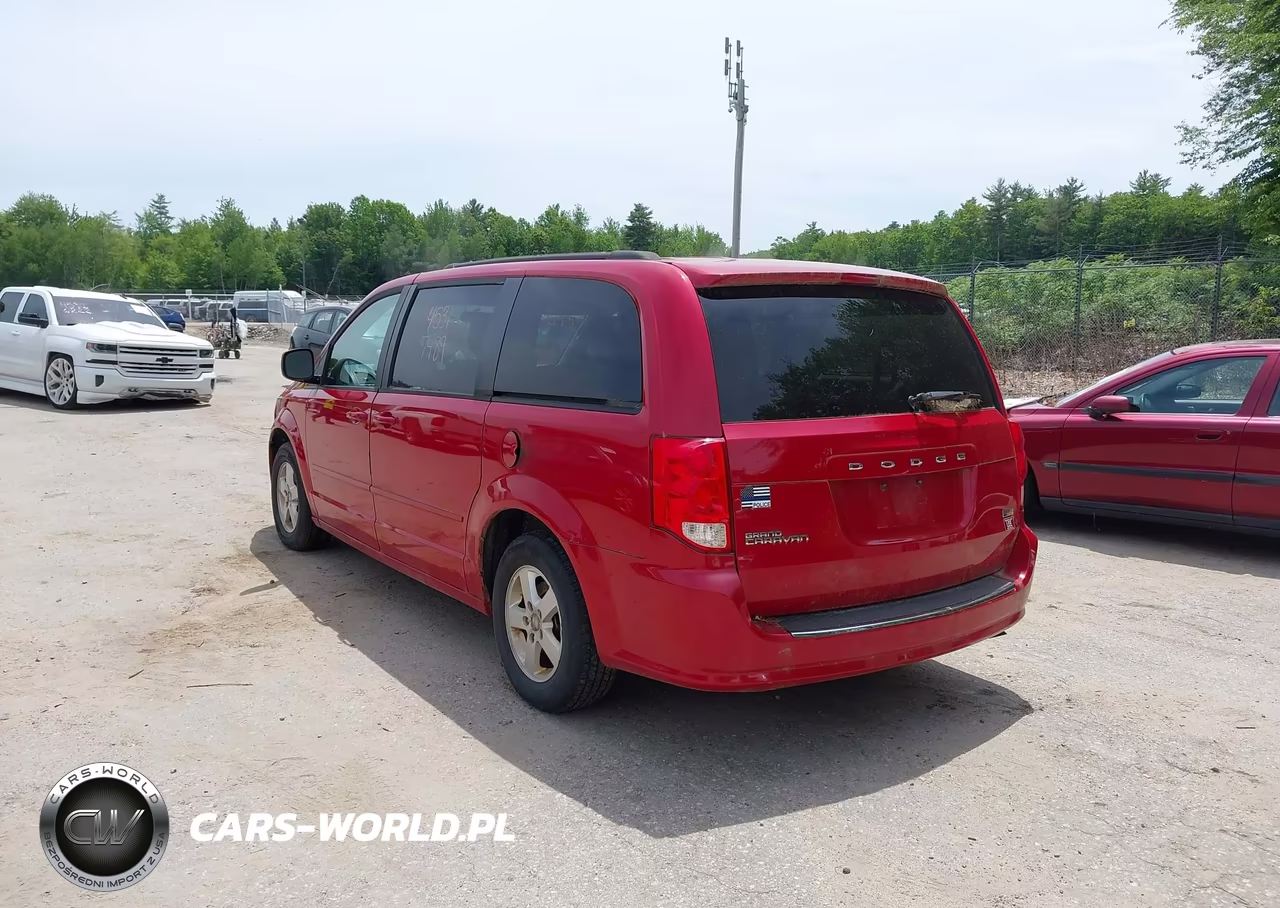 2012 Dodge Grand Caravan Sxt VIN:2C4RDGCG4CR303824 - 3