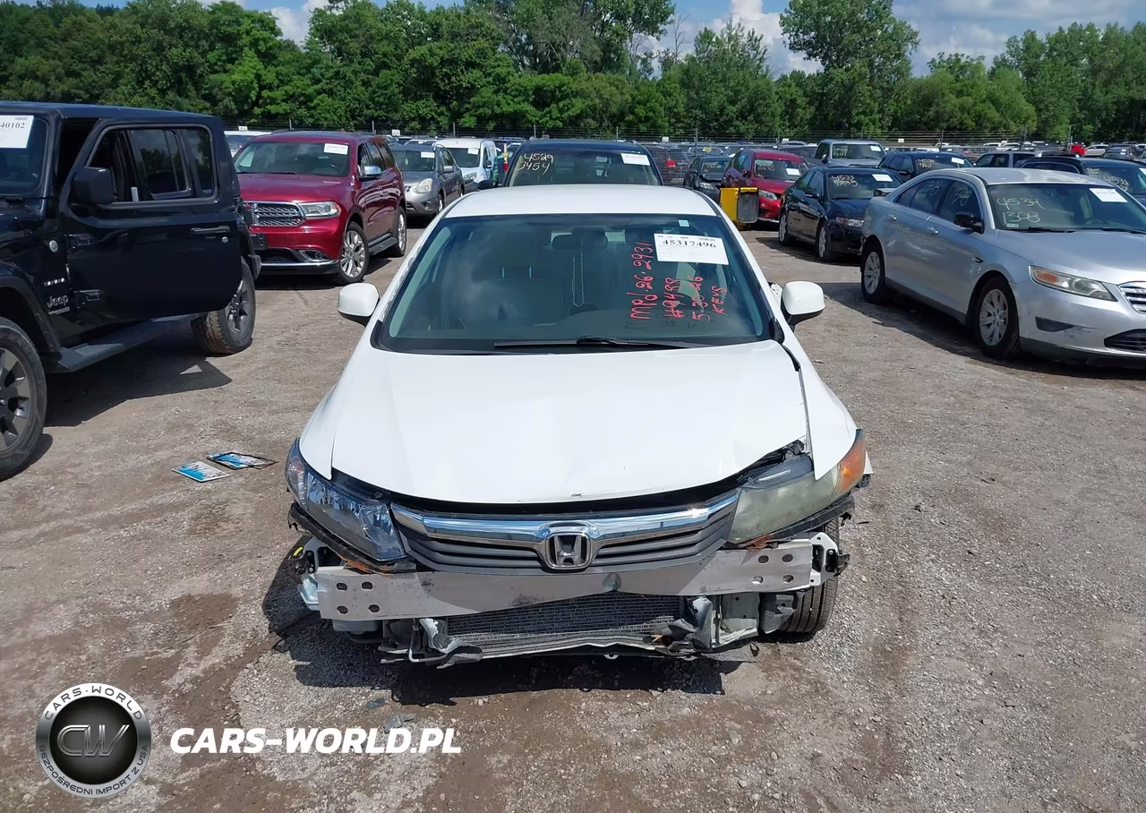 2012 Honda Civic Lx VIN:19XFB2F57CE003038 - 13