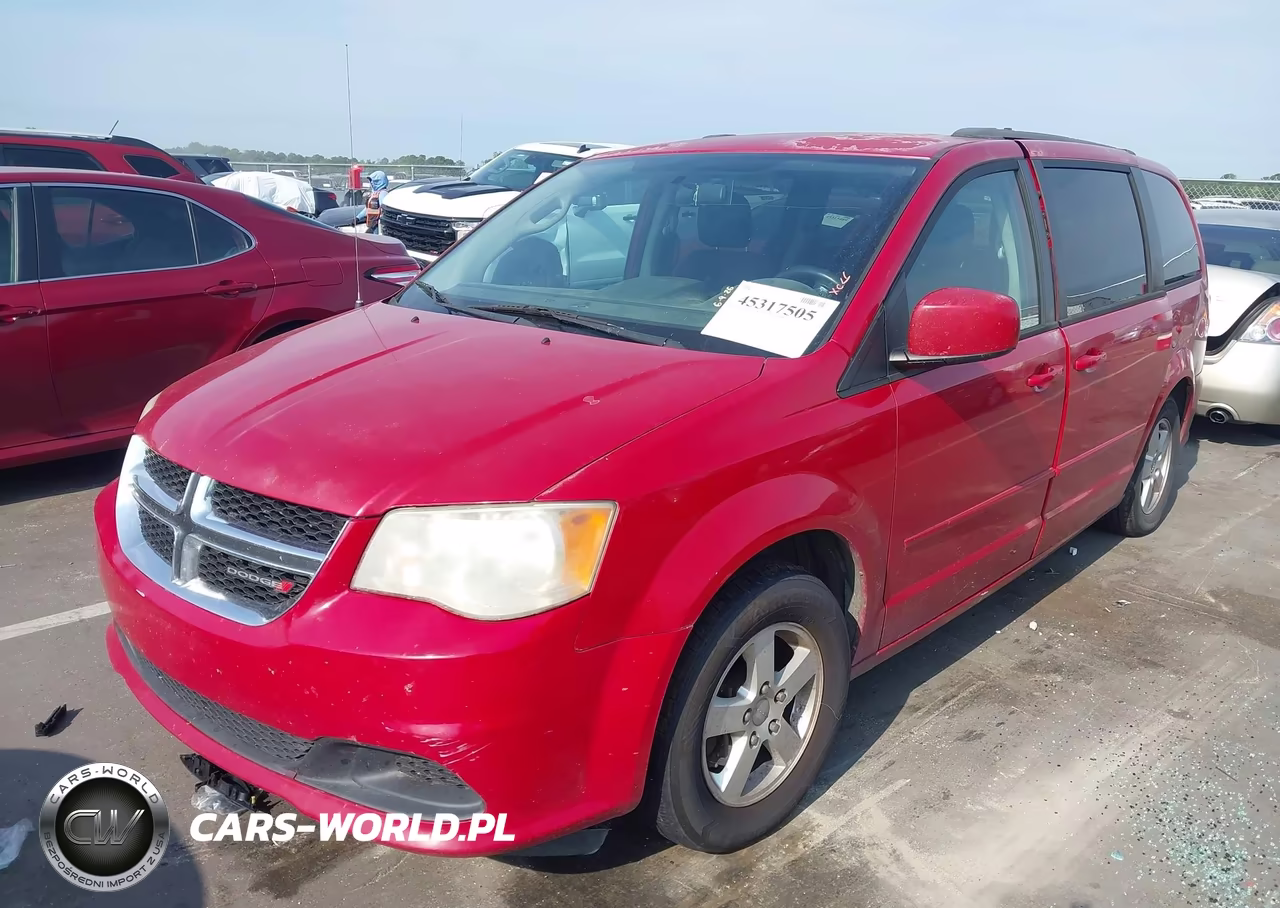 2013 Dodge Grand Caravan Sxt VIN:2C4RDGCG5DR611540 - 2