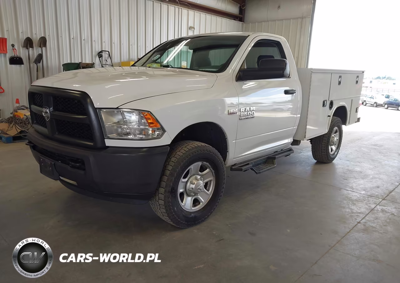 2018 Ram 2500 Tradesman 4X4 8' Box VIN:3C7WR5AJ8JG314225 - 2