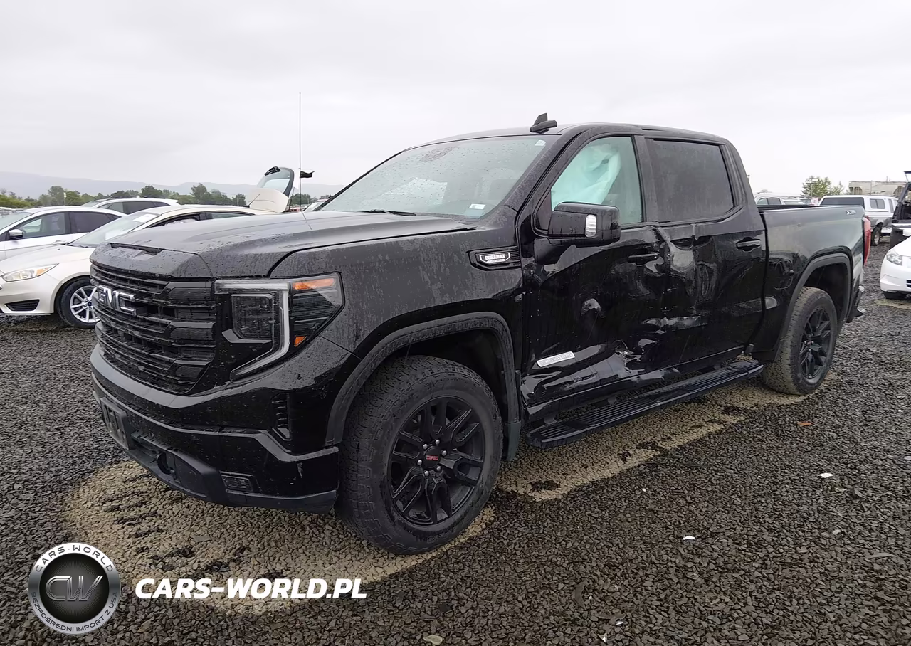 2023 GMC Sierra 1500 4Wd Short Box Elevation With 3Sb VIN:1GTUUCE82PZ295727 - 2