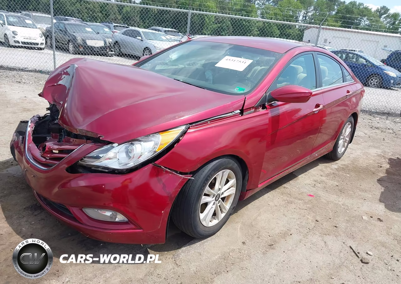 2013 Hyundai Sonata Gls VIN:5NPEB4AC5DH560475 - 2