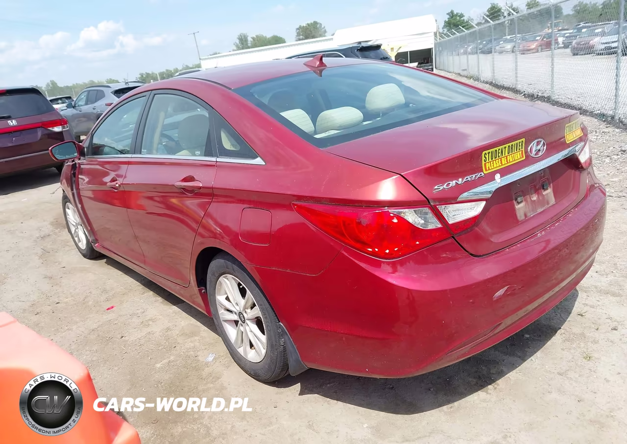 2013 Hyundai Sonata Gls VIN:5NPEB4AC5DH560475 - 3
