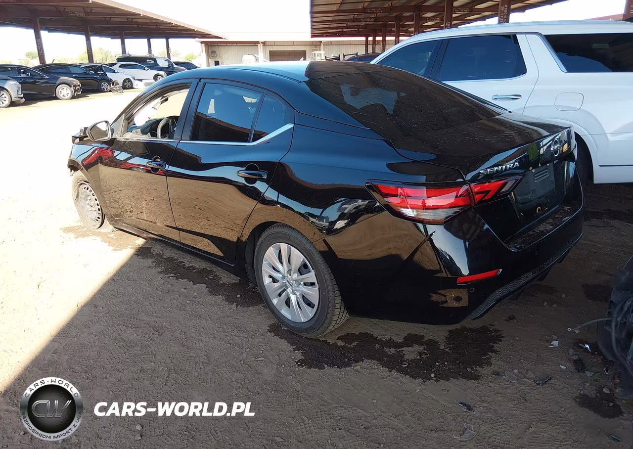 2020 Nissan Sentra S Xtronic Cvt VIN:3N1AB8BV5LY293929 - 3