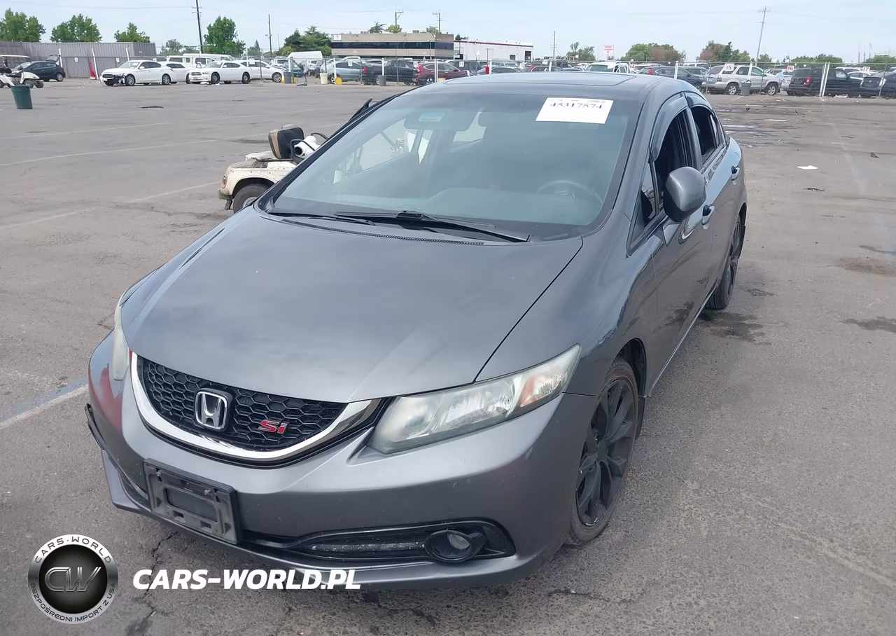 2013 Honda Civic Si VIN:2HGFB6E55DH706458 - 2