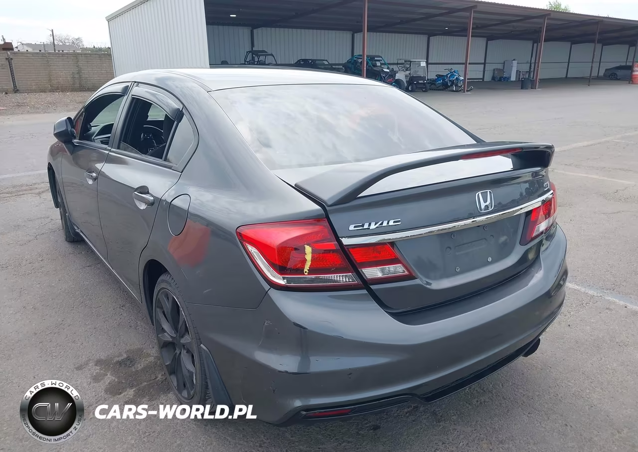 2013 Honda Civic Si VIN:2HGFB6E55DH706458 - 3