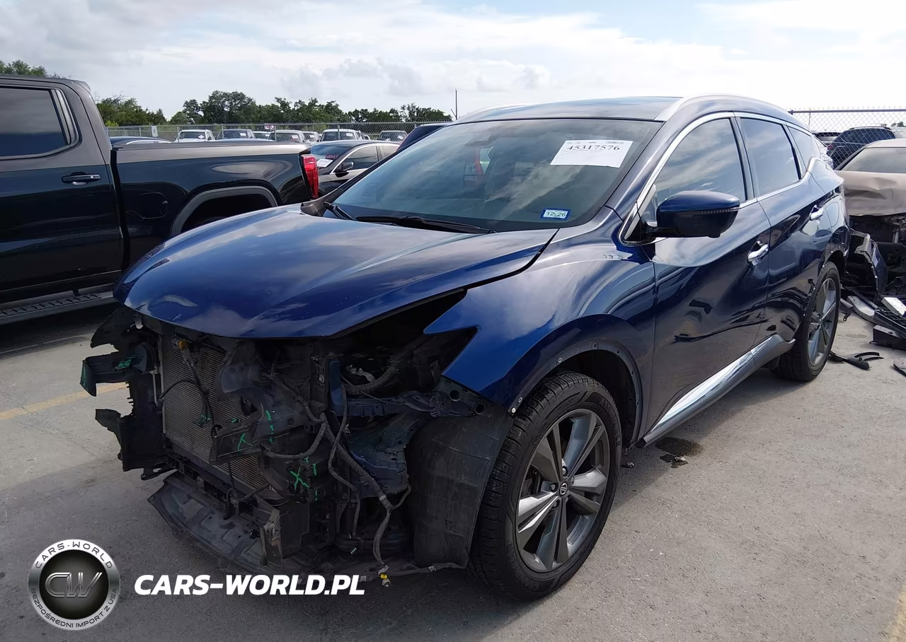 2020 Nissan Murano Platinum Intelligent Awd VIN:5N1AZ2DS1LN110236 - 2