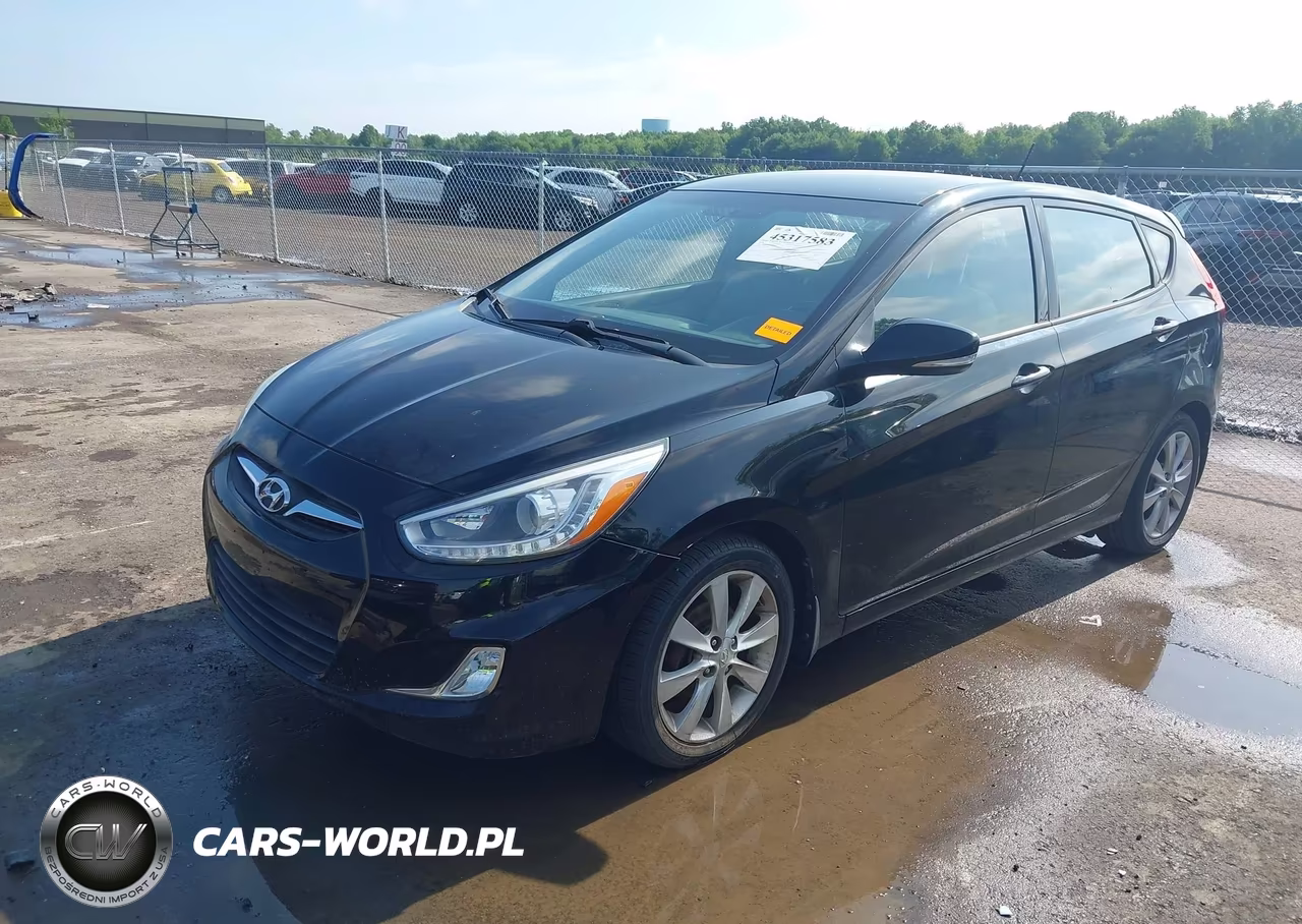 2014 Hyundai Accent Se VIN:KMHCU5AEXEU177711 - 2