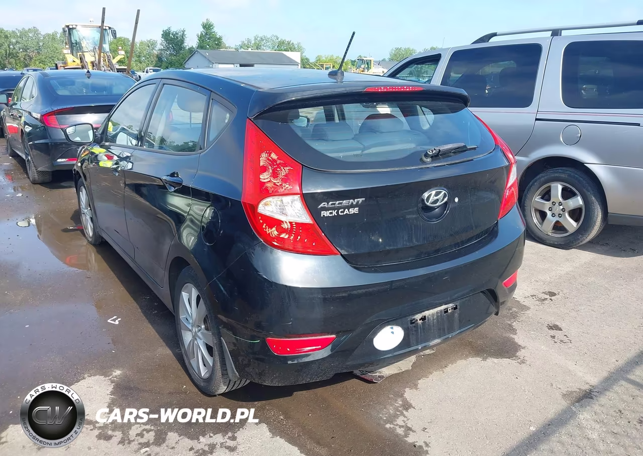 2014 Hyundai Accent Se VIN:KMHCU5AEXEU177711 - 3