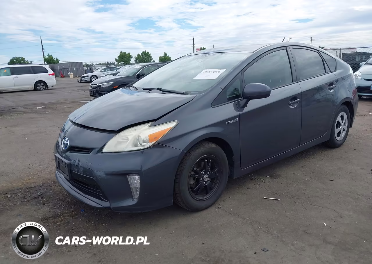 2012 Toyota Prius Two VIN:JTDKN3DU1C1593892 - 2