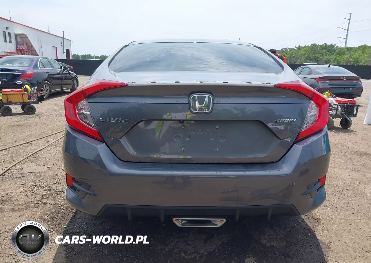 2019 Honda Civic Sport VIN:2HGFC2F81KH594575 - 16