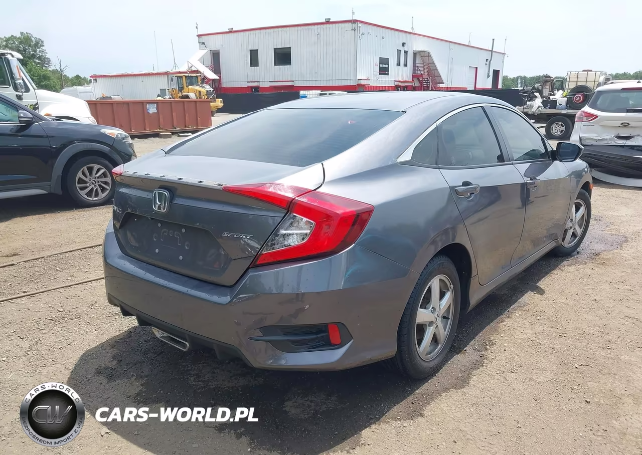 2019 Honda Civic Sport VIN:2HGFC2F81KH594575 - 4