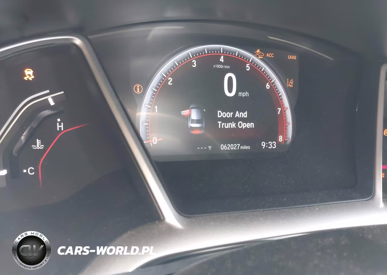 2019 Honda Civic Sport VIN:2HGFC2F81KH594575 - 7