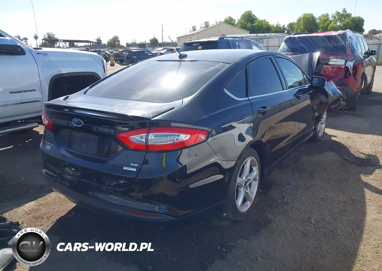 2016 Ford Fusion Se VIN:3FA6P0HD4GR124768 - 4