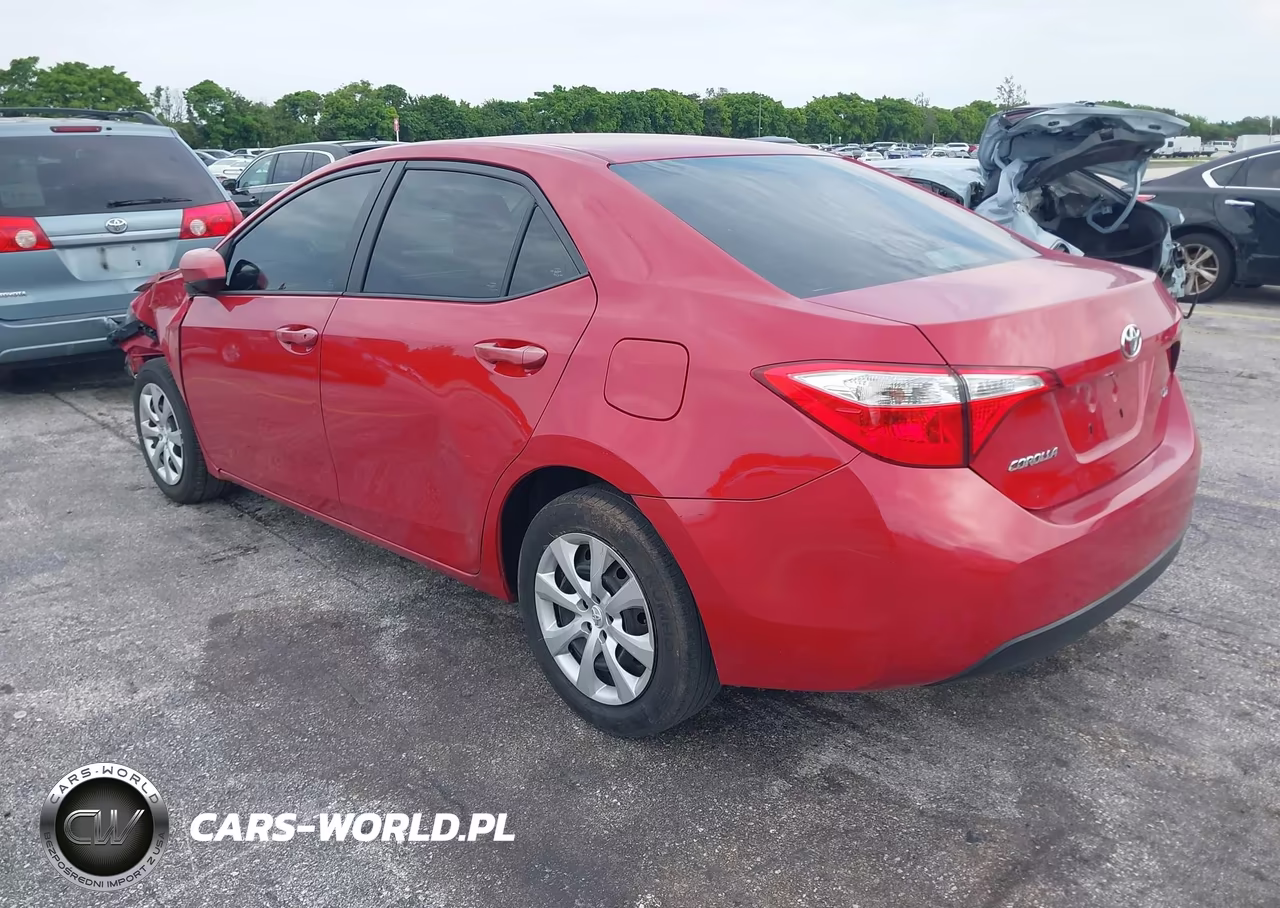 2015 Toyota Corolla Le VIN:2T1BURHE0FC349272 - 3