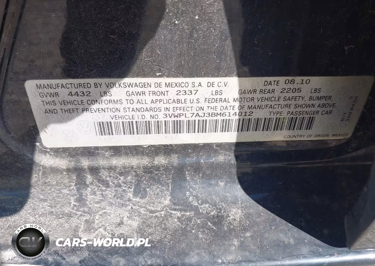 2011 Volkswagen Jetta Sportwagen 2.0L Tdi VIN:3VWPL7AJ3BM614012 - 9