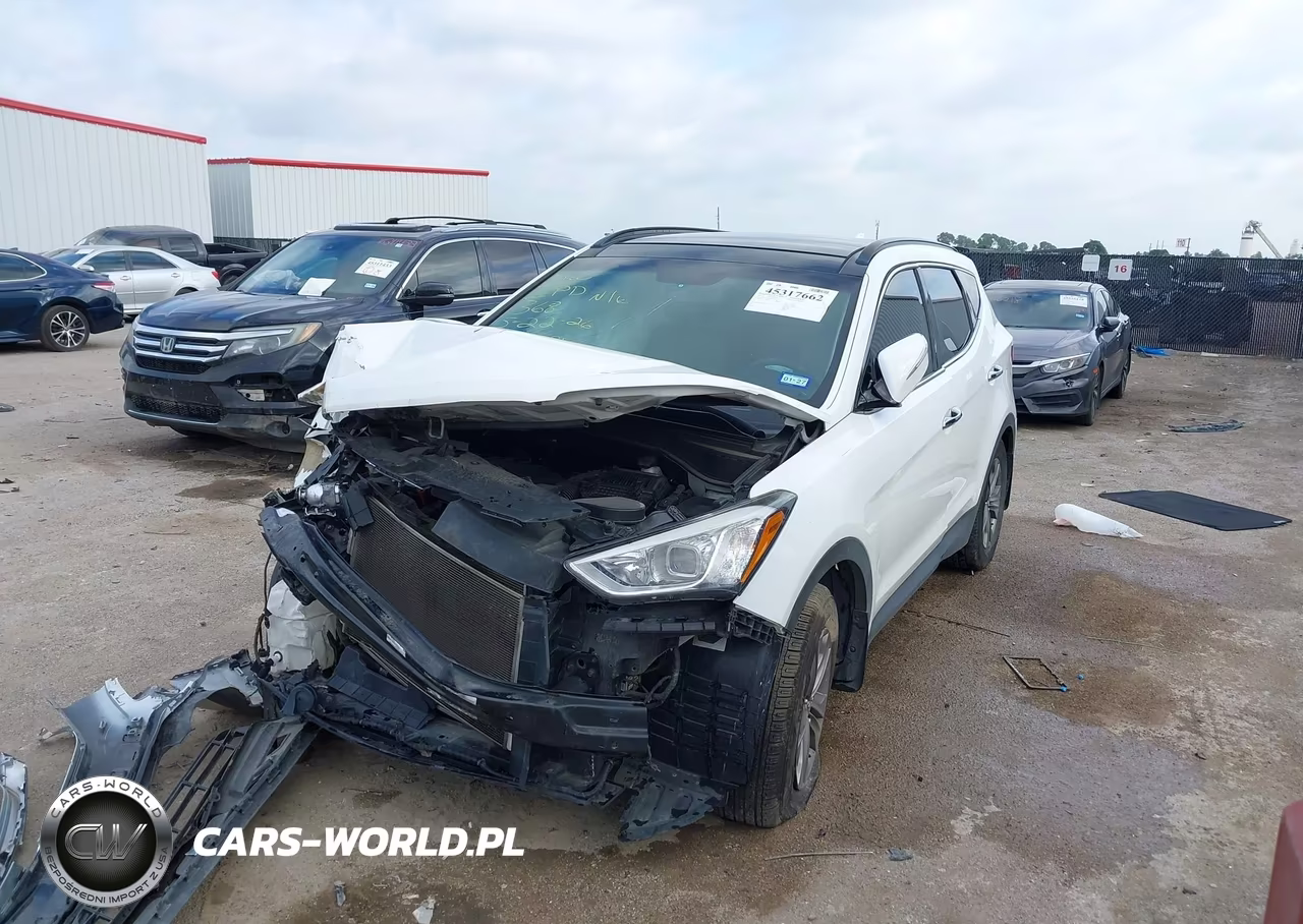 2015 Hyundai Santa Fe Sport 2.4L VIN:5XYZU3LB9FG237664 - 2