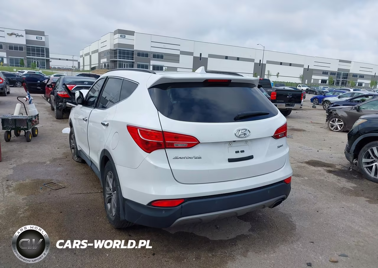 2015 Hyundai Santa Fe Sport 2.4L VIN:5XYZU3LB9FG237664 - 3
