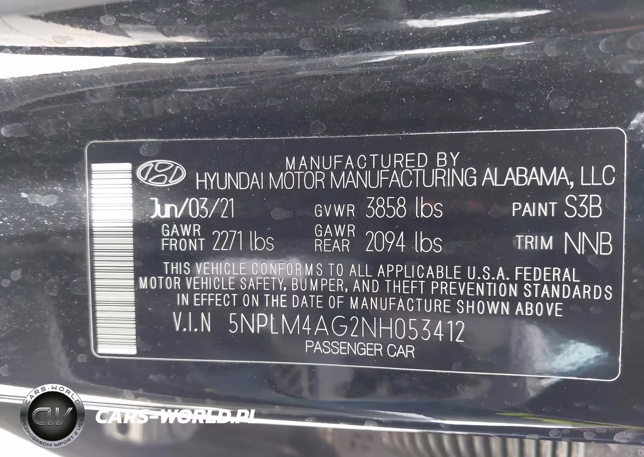 2022 Hyundai Elantra Sel VIN:5NPLM4AG2NH053412 - 9