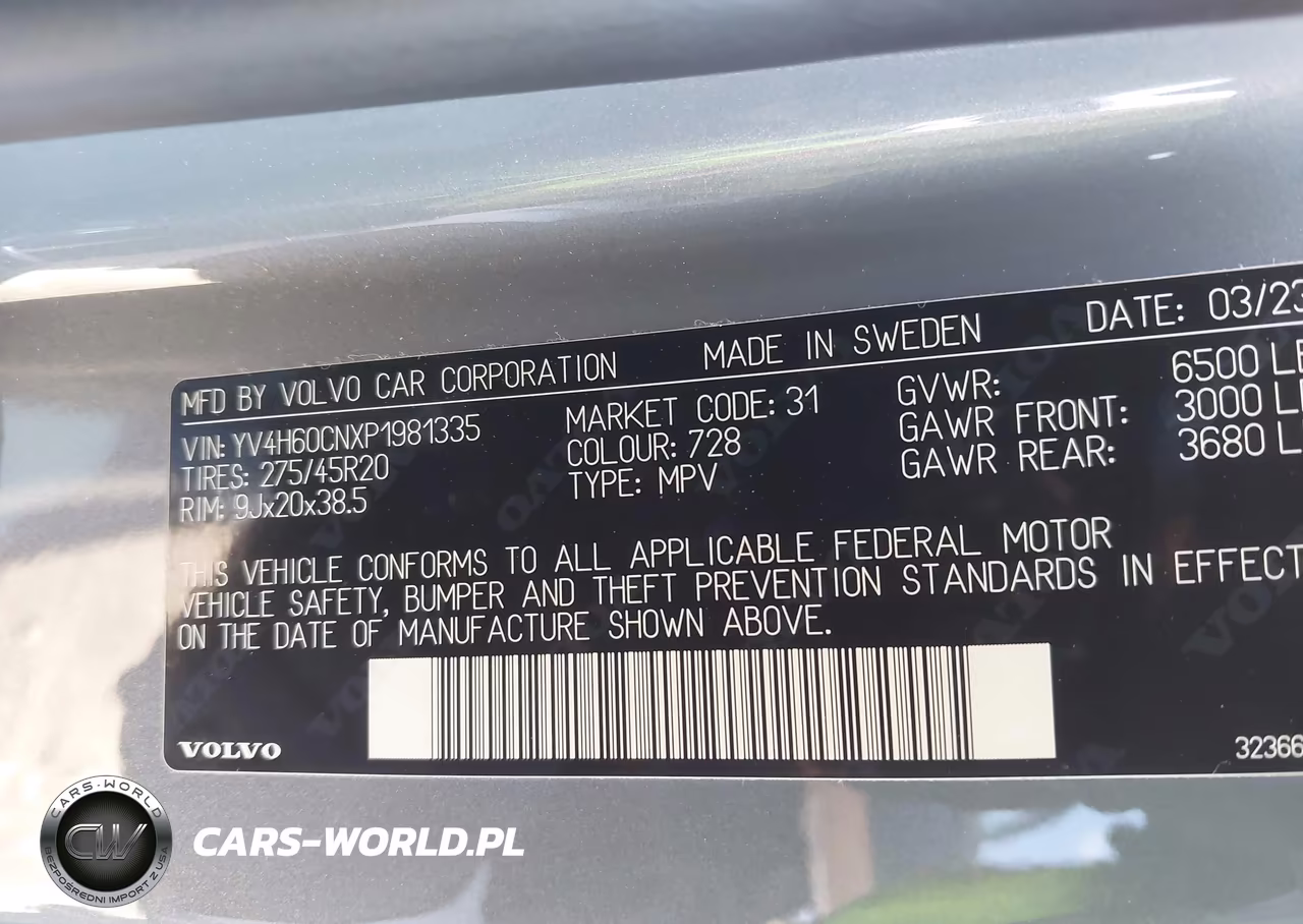 2023 Volvo Xc90 Recharge Plug-In Hybrid T8 Plus Bright Theme 7-Seater VIN:YV4H60CNXP1981335 - 9