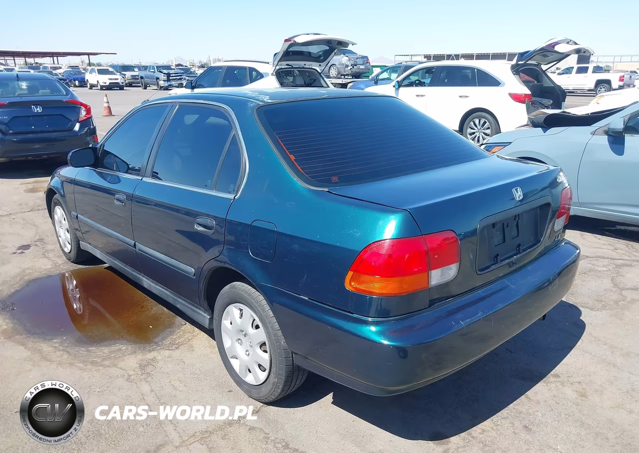 1998 Honda Civic Lx VIN:2HGEJ6674WH630393 - 3