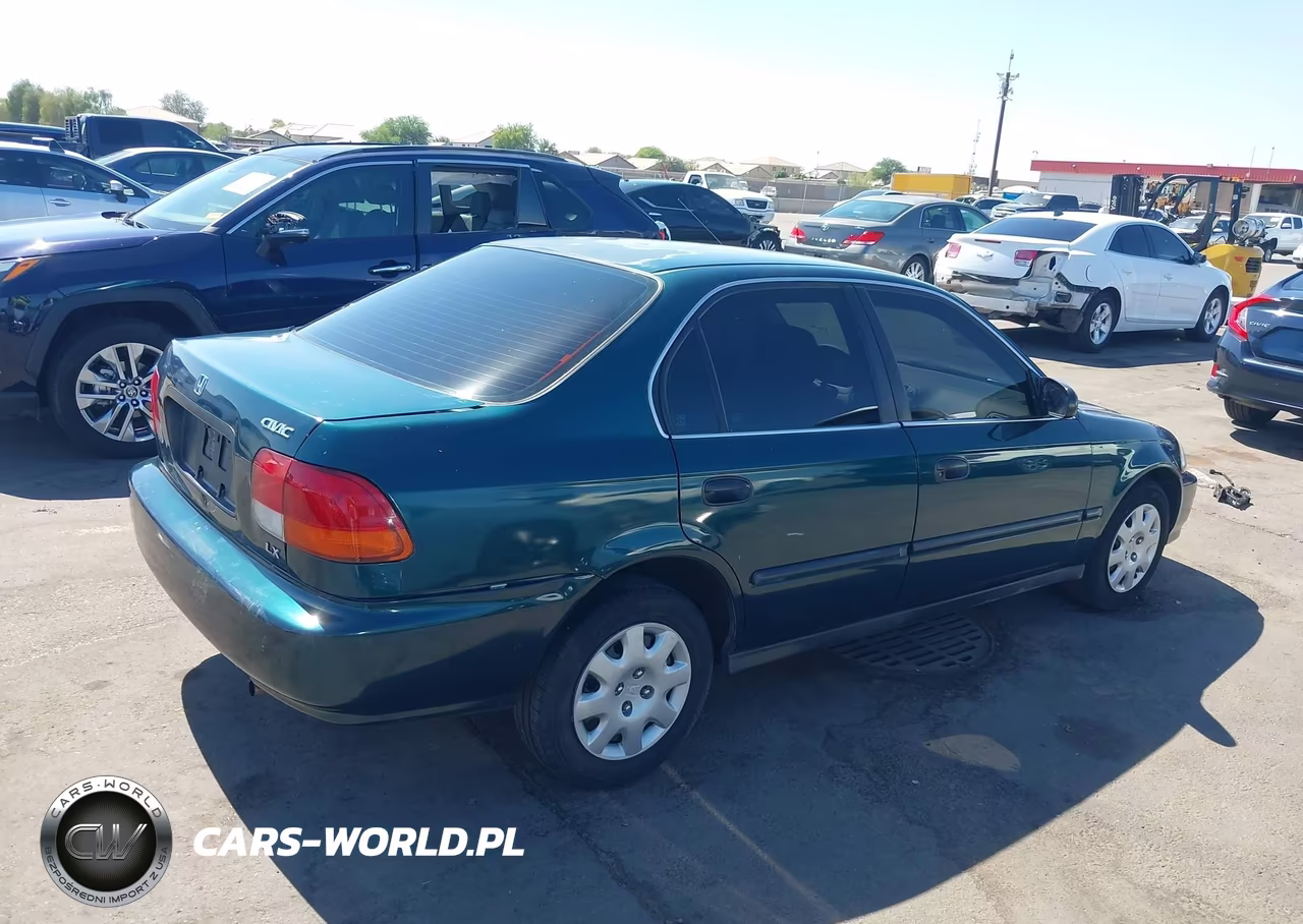 1998 Honda Civic Lx VIN:2HGEJ6674WH630393 - 6