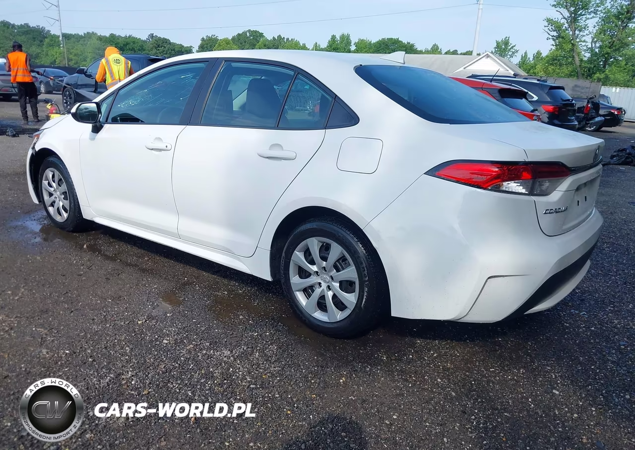2022 Toyota Corolla Le VIN:5YFEPMAE8NP331229 - 3