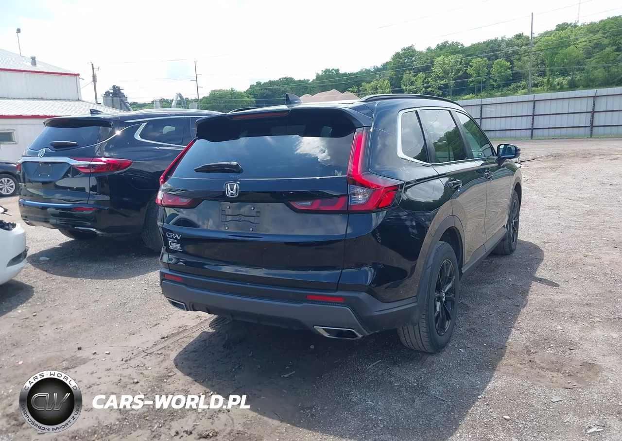 2025 Honda Cr-V Hybrid Sport-L VIN:5J6RS6H8XSL010156 - 4